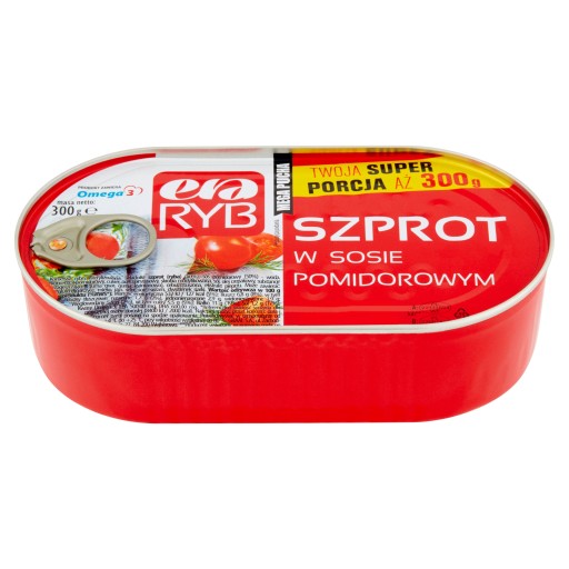 Era Ryb šprota v paradajkovej omáčke Eo 300 g
