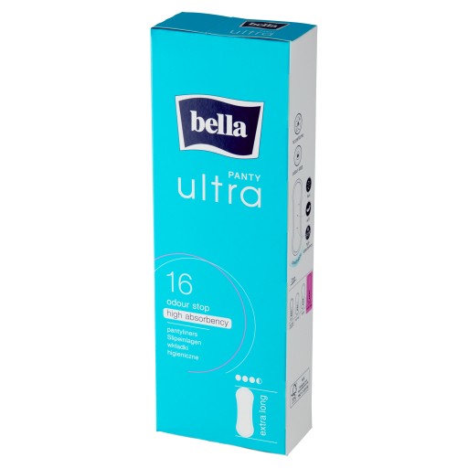 BELLA PANTY ULTRA EXTRA DLHÉ VLOŽKY 16 ks.