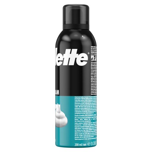 Gillette Sensitive Skin pena na holenie 200 ml