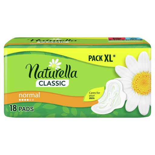 Naturella Classic Normal Camomile hygienické vložky 18 ks