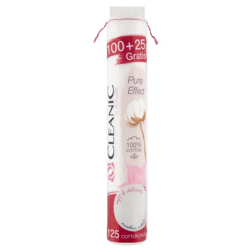 KOZMETICKÉ VLOŽKY CLEANIC PURE EFFECT 125 KS