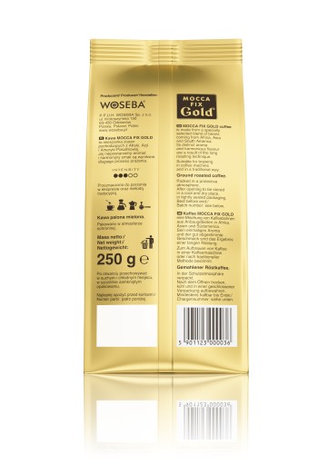 Woseba MoccaFixGold mletá káva 250g