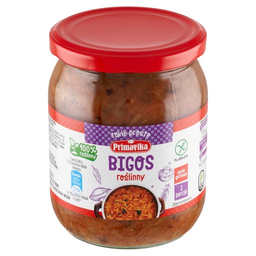Vegetariánsky bigos BEZSKLENENÝ 480 g