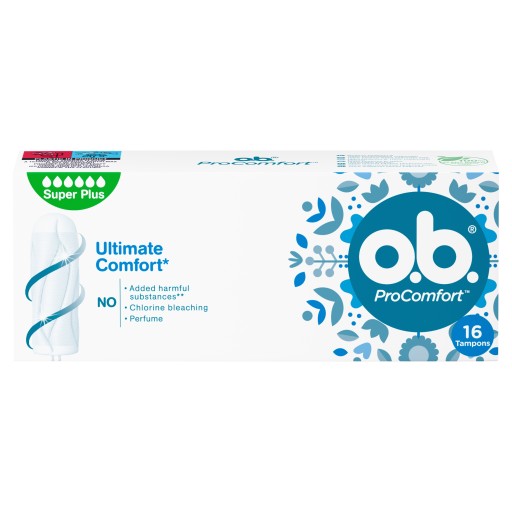 tampóny O.B Originál super plus 16 ks.