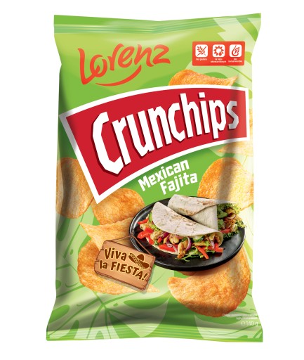 Crunchips Mexické lupienky Fajita 140g