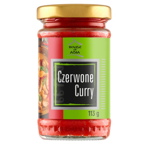 PASTA ČERVENÉ KARI 113 g - DOM ÁZIE