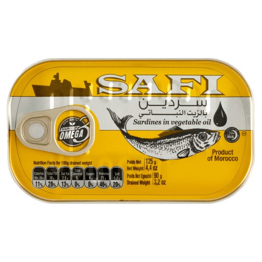 Safi Sardinky v oleji 125g