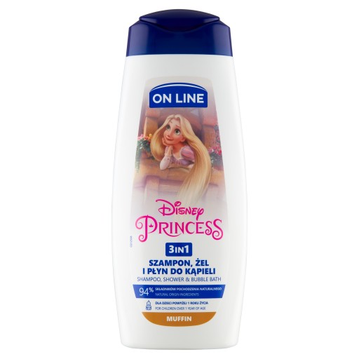 On Line Disney Gel 3v1 Princess Muffin 400ml