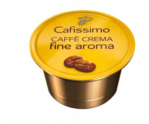 TCHIBO CAFISSIMO kávové Kapsule Caffe Crema Mierna Jemná Aroma 10 ks