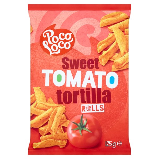 Tortilla Rolls Sweet Tomato 125g Poco Loco