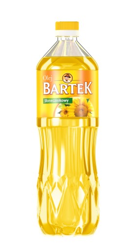 1L - Rafinovaný slnečnicový olej Bartek 1000ml 1L