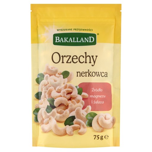 BAKALLAND Kešu orechy lúpané, 75 g