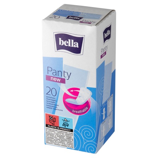 BELLA PANTY New Anatomické vložky 20 ks