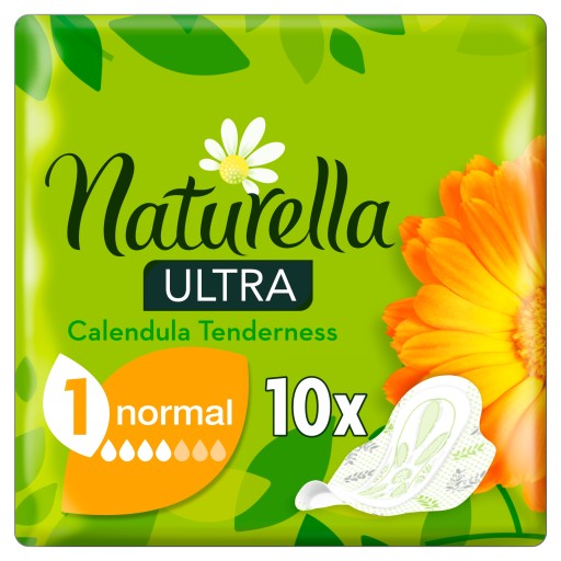 NATURELLA ULTRA 10 normálnych hygienických vložiek Calendula