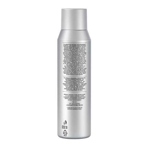 Adidas Pro Invisible antiperspirant sprej pre