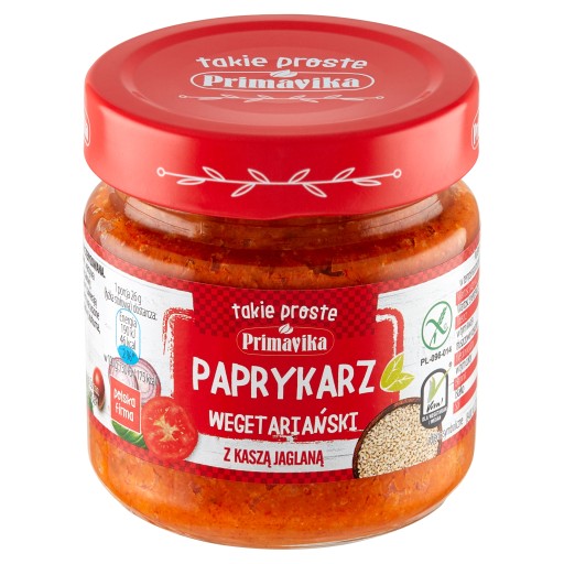 VEGETARIÁNSKE PAPRICE S PROSOM, PRIMAVIKA