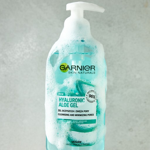 Garnier Hyaluronic Aloe Gel gél na tvár 200 ml