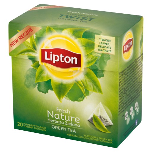 Zelený čaj Lipton 40ks x 1,5g