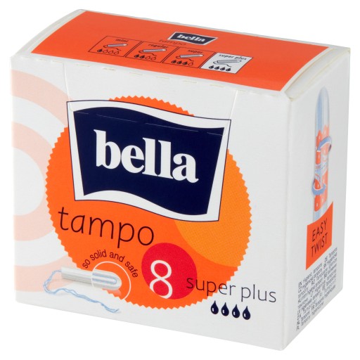 TAMPÓNY BELLA TAMPO Super Plus Easy Twist 8 ks.