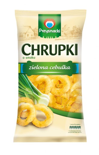 Przysnacki Chrupki s príchuťou zelenej cibuľky 150 g