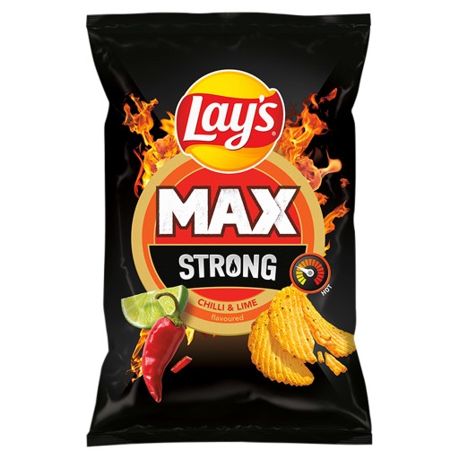 Lay's Max Strong Lays pálivé čili a limetka 120 g