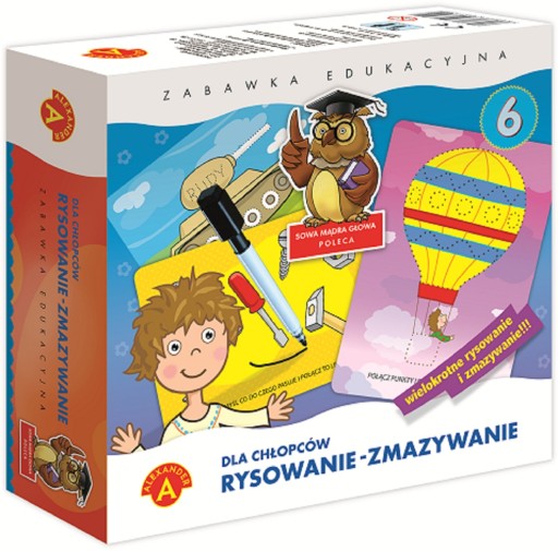 VYMAZÁVANIE VÝKRESOV Pre chlapcov - ALEXANDER