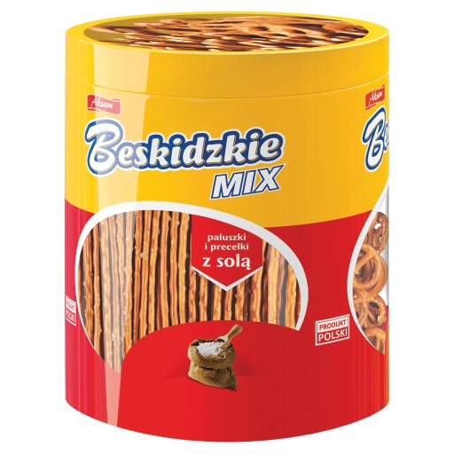 Tyčinky a praclíky so soľou Beskidzkie 300g x2