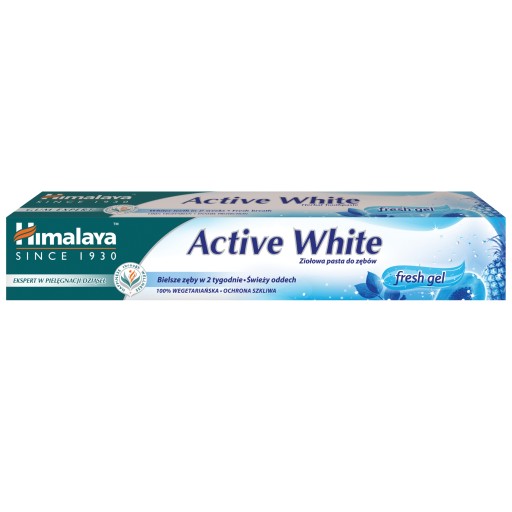 Himalájsky bylinný zubný gél aktívny biely 75 ml
