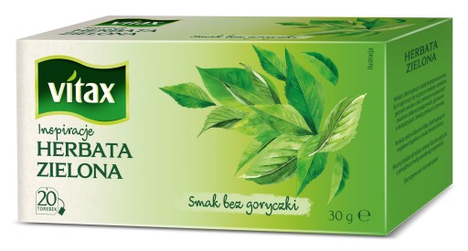 Zelený čaj Vitax 20 tb