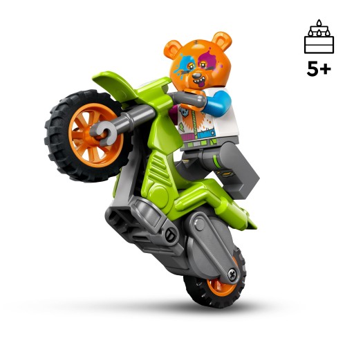 LEGO Bricks City 60356 Kaskadérsky motocykel s medveďom