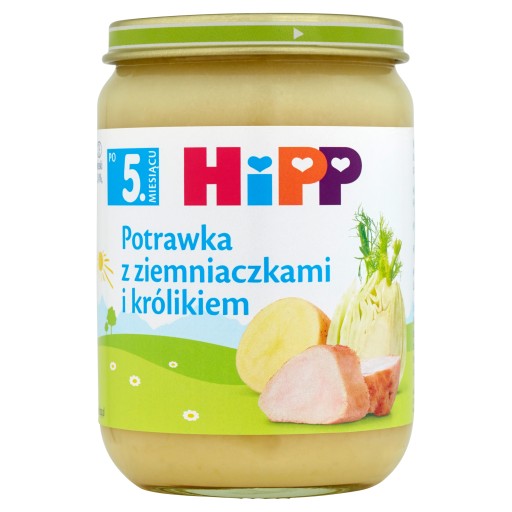 HiPP Guláš so zemiakmi a králikom po 5 mesiacoch 190 g