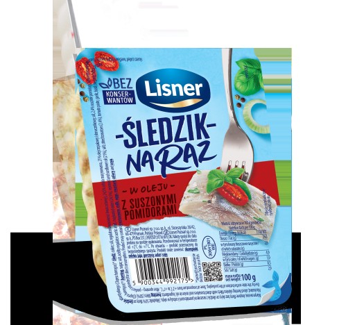 Lisner Sleď naraz so sušenými paradajkami 100 g