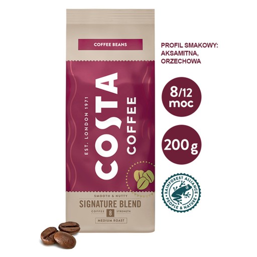 COSTA BEAN COFFEE Medium Signature Blend 200g