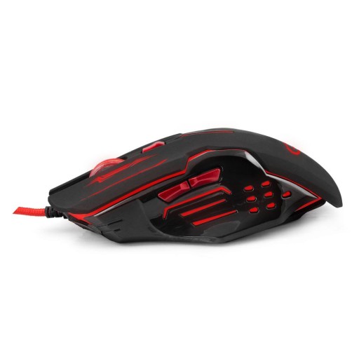 ESPERANZA DROBOVÁ MYŠ. GAMING LED 6D OPT. USB APACHE ČERVENÝ