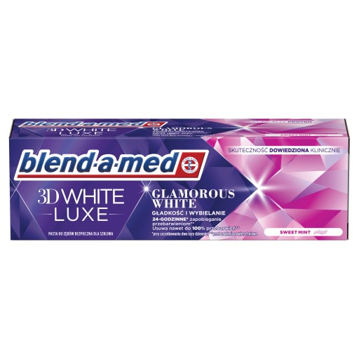blend-a-med 3D White Luxe Glamorous White Sweet Mint 75 ml