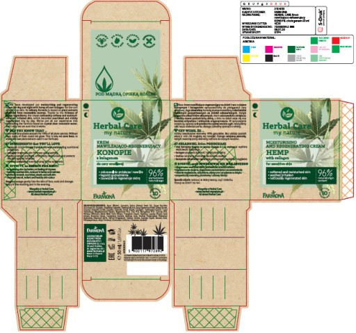 Farmona Herbal Care Konopný krém na tvár 50 ml