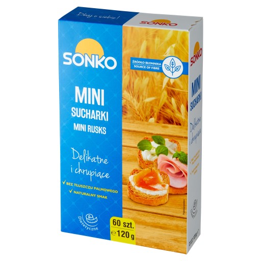 Sonko mini sucháre 60 ks 120g