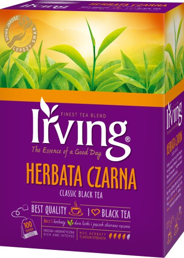 EXPRESS BLACK TEA vo vrecúškach Irving 100T