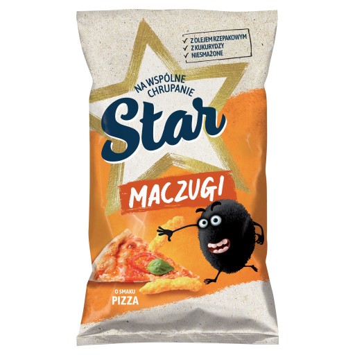 Star Snaki Maczugi Pizza chrumky snack 3x80g