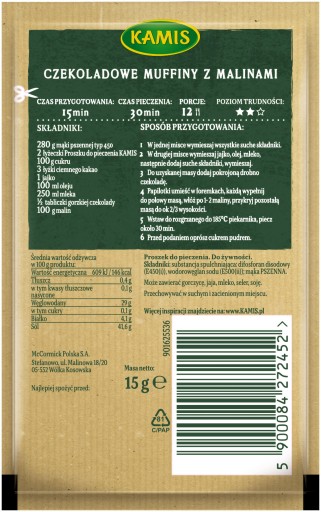 Kamis prášok do pečiva 15G