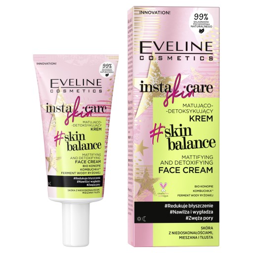 Krém na tvár Eveline Cosmetics Insta Skin Care