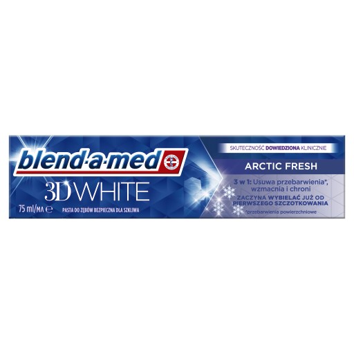 Blend-a-med 3D biela arktická svieža zubná pasta