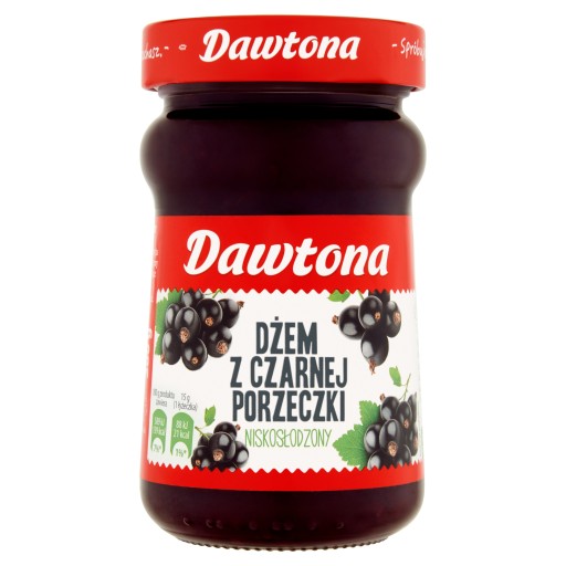 Dawtona Džem z čiernych ríbezlí 280 g