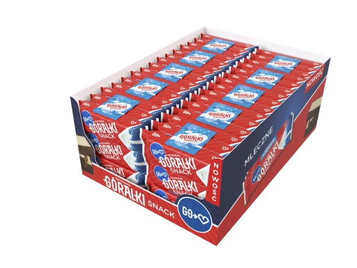 Góralki oblátkový snack mle 3x27 g
