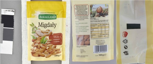 Bakalland celé mandle 100g