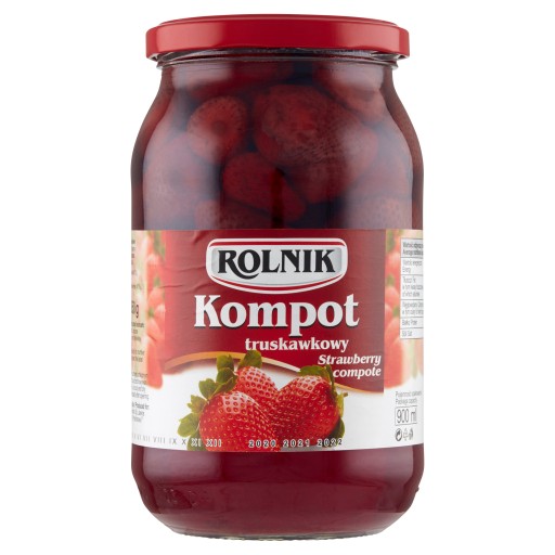 Rolník jahodový kompót 900g