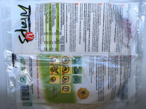BENUS Mestermacher XL pšeničná tortilla 280 g
