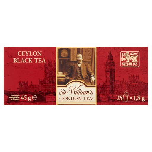 SIR WILLIAM'S London Tea Cejlónsky čierny čaj 45g