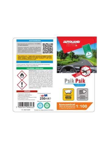 AUTOLAND Letná kvapalina do ostrekovačov CONCENTRATE