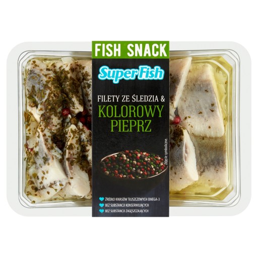 Superfish filety zo sleďa s farebným korením 200 g